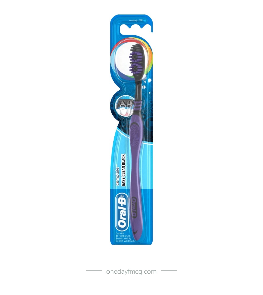 Oral-B Toothbrush Easy Clean Black Pack 1
